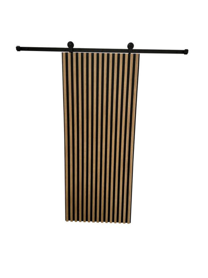 Skydesystem Loft Black Steel 1860 mm Sort