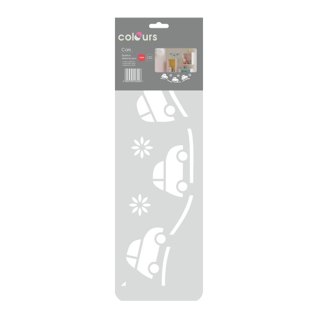 Skabelon Colours cars 131