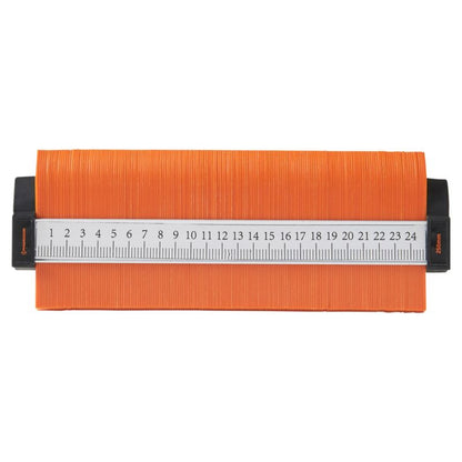 Profilskabelon 250 mm Sort/Orange