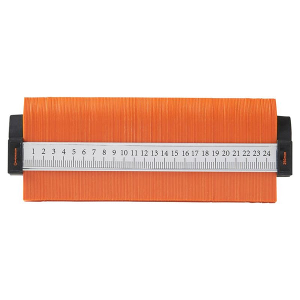 Profilskabelon 250 mm Sort/Orange