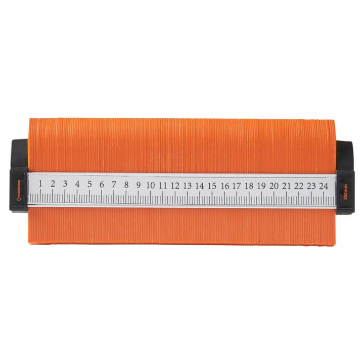 Profilskabelon 250 mm Sort/Orange