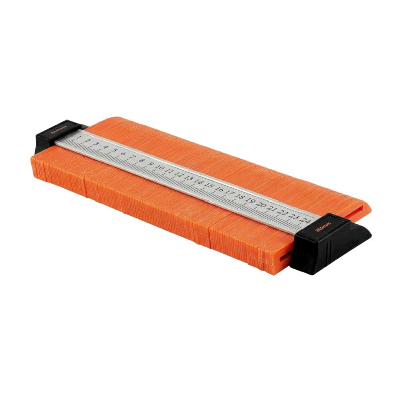 Profilskabelon 250 mm Sort/Orange