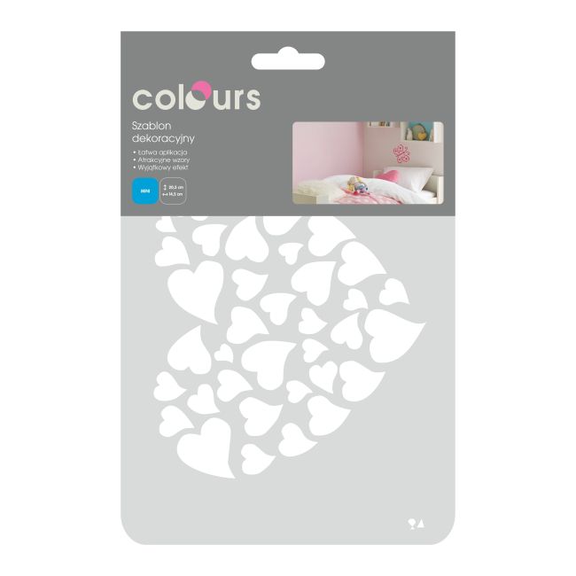 Maleristencil Colours Mini Hearts 241