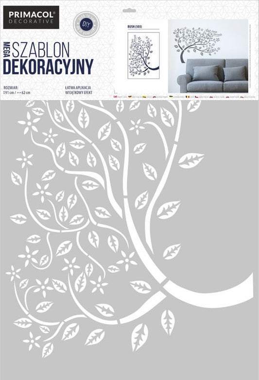 Primacol Mega Bush skabelon 62 x 91 cm nr. 503
