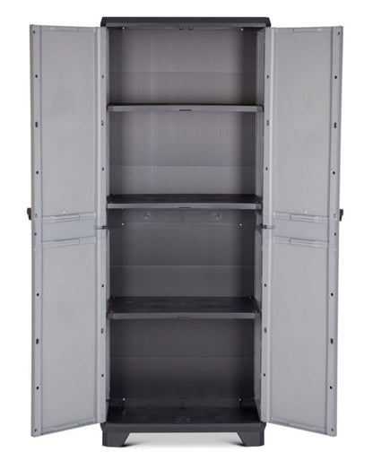 Keter Stilo High skab 68 x 39 x 173 cm grå 1 stk.
