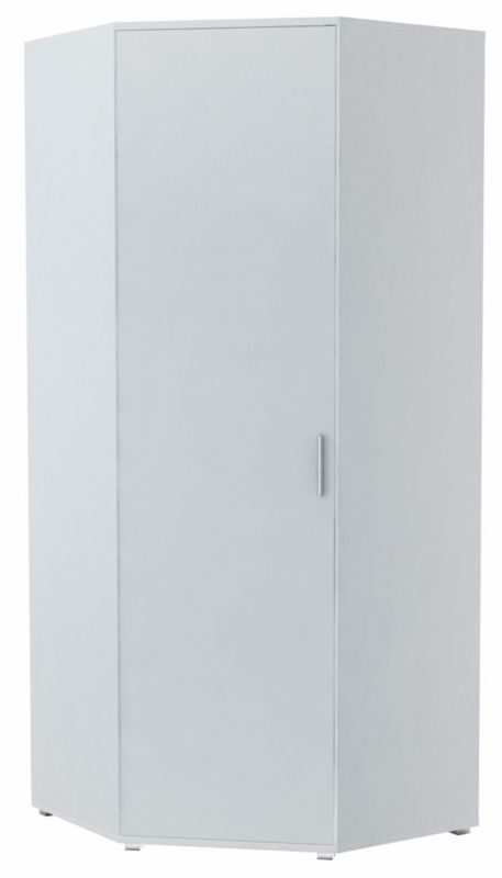 Matkam hjørneskab Bodo 1D 80x80 cm UFC hvid 1 stk.