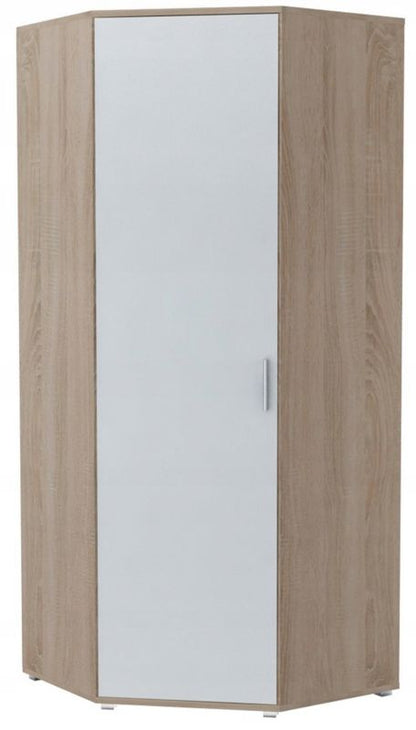 Matkam hjørneskab Bodo 1D 80x80 cm UFC hvid-sonoma 1 stk.