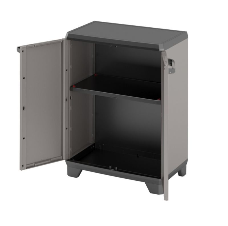 Lav plastskab 68 x 39 x 90 cm