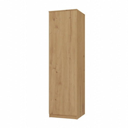 Topeshop SD-50 Garderobeskab 2 døre Artisan Eg 50x50x180 cm 1 stk.