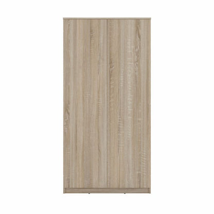 Topeshop SD-90 garderobeskab i Sonoma-eg med døre og hylder 50 x 90 x 180 cm, 1 stk.