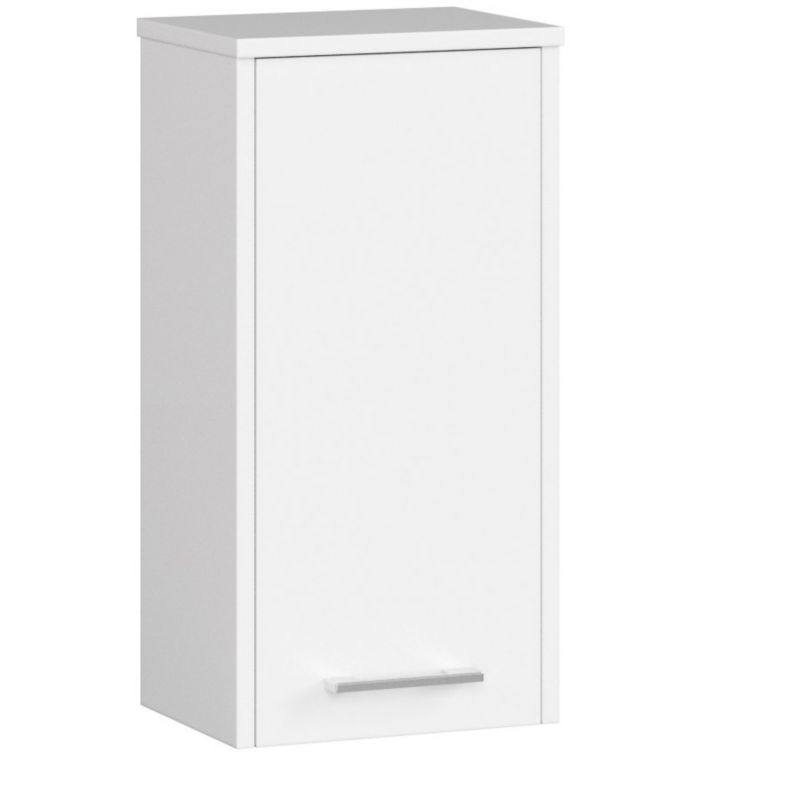 Akord Fin badeværelsesskab hvid 30 cm 1 dør mat hvid 2 hylder 30x22,5x60 cm 1 stk.