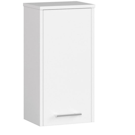 Akord Fin badeværelsesskab hvid 30 cm 1 dør mat hvid 2 hylder 30x22,5x60 cm 1 stk.
