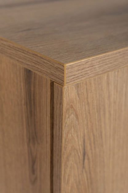Badeværelsesskab 50 cm Hængende med Bordplade Eg Nova Oak 2 Døre