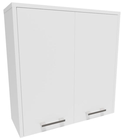 Væghængt Badeværelsesskab 60x60x22,5 cm Hvid Mat
