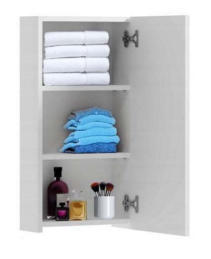 Hængeskab over toilet 50 cm hvid mat 1 stk. | 5901042111219