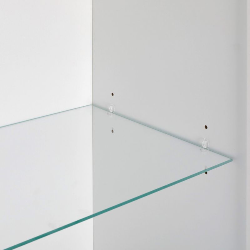 Hængeskab Hvid Højglans 60x60x20 cm SoftClose