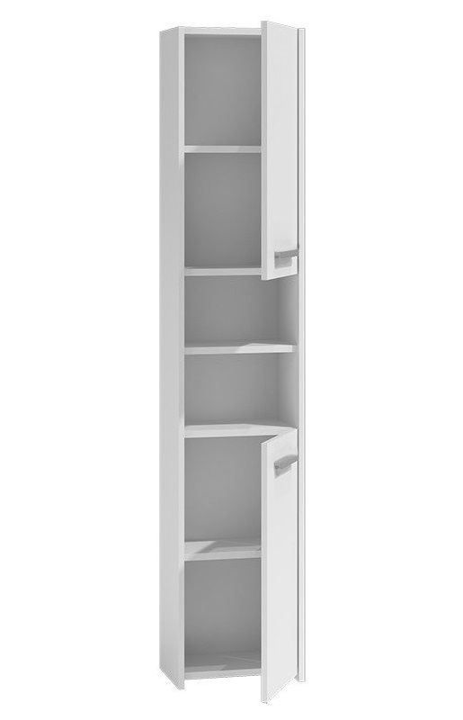 Badeværelsesskab S30 30x30x170 cm Hvid