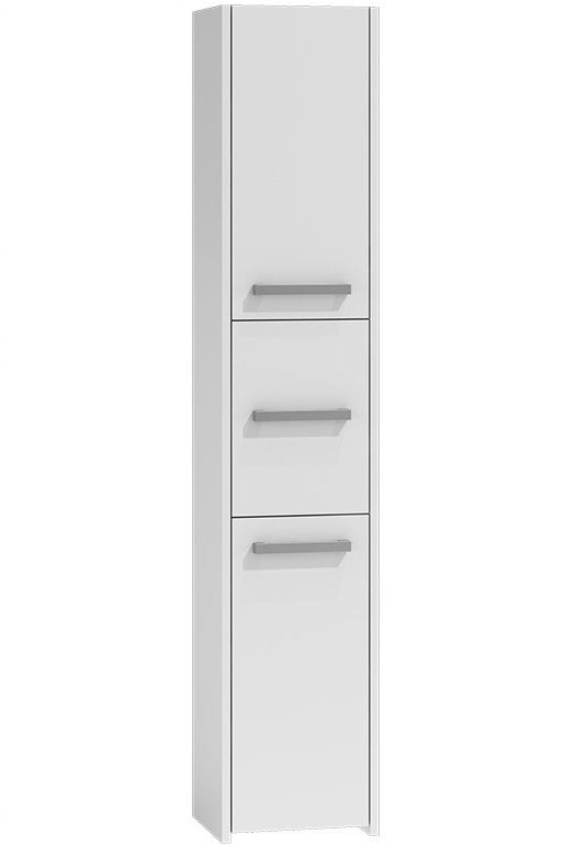 Badeværelsesskab Topeshop S33 Hvid 30x30x170 cm