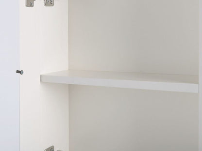 Hængende Badeværelsesskab med LED-spejl Mazarredo 60 cm Hvid