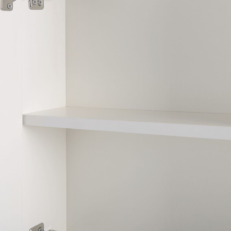 Hængende Badeværelsesskab med LED-spejl Mazarredo 60 cm Hvid