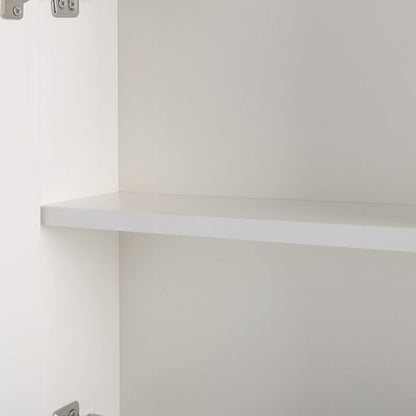 Hængende Badeværelsesskab med LED-spejl Mazarredo 60 cm Hvid