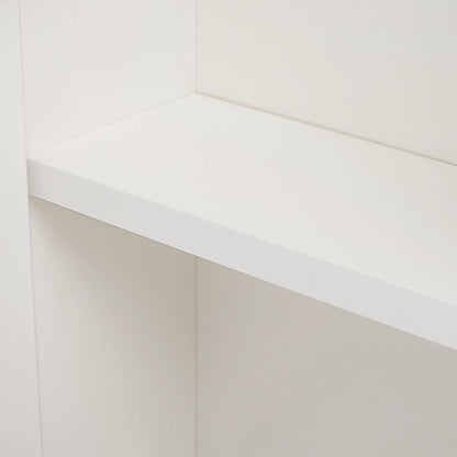Badeværelsesskab med spejl Navarra 80x70x14 cm Hvid | 4251682264518