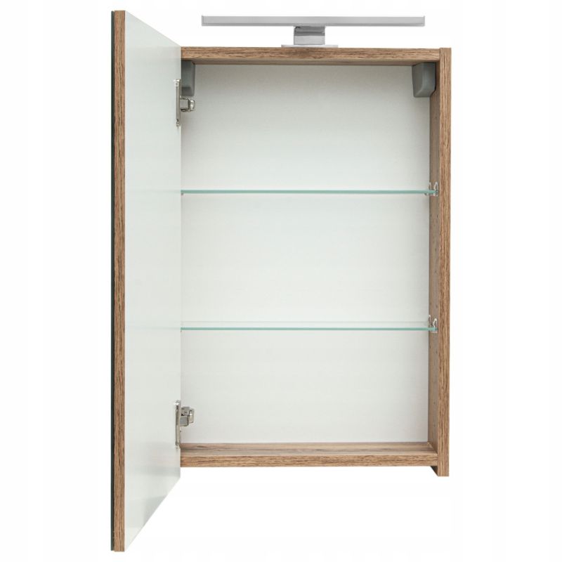 Spejlskab ADA 40 cm Eg Wotan LED Krom
