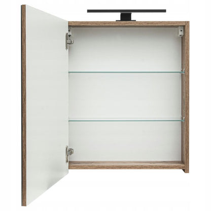 Spejlskab ADA 50x60 cm Wotan Eg med LED-lys
