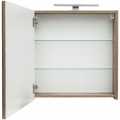 Spejlskab ADA 60 cm Egetræ Wotan med LED