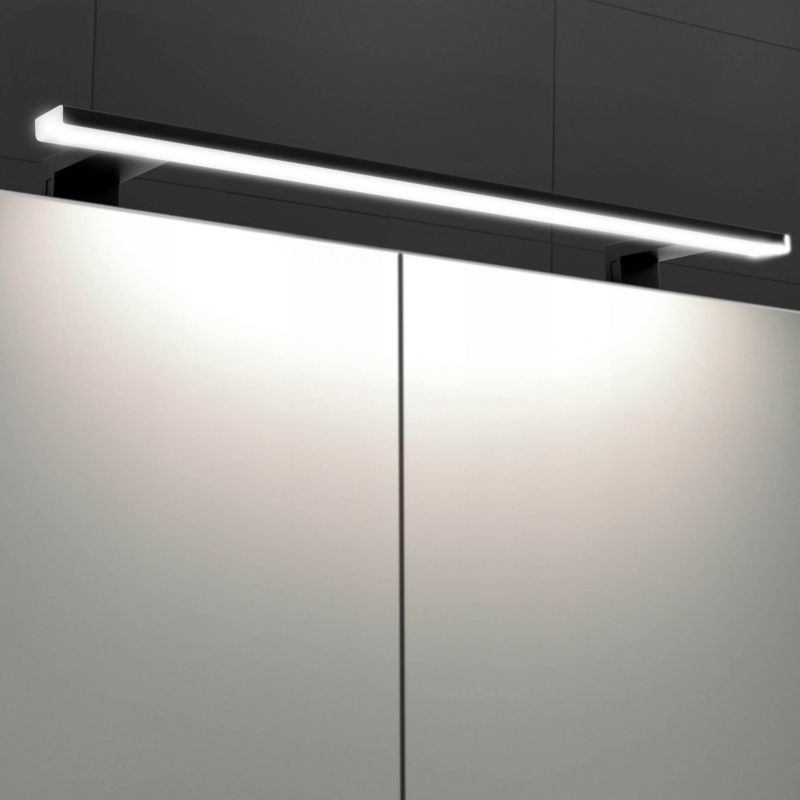 Badeværelsesskab med spejl ADA 80x60 cm Hvid | 5905369500930