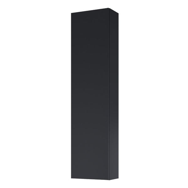 Badeværelsesskab Style Micro 30x120 cm Sort Mat
