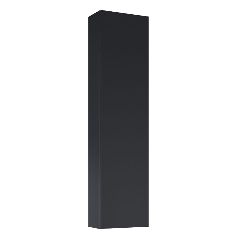 Badeværelsesskab Style Micro 30x120 cm Sort Mat