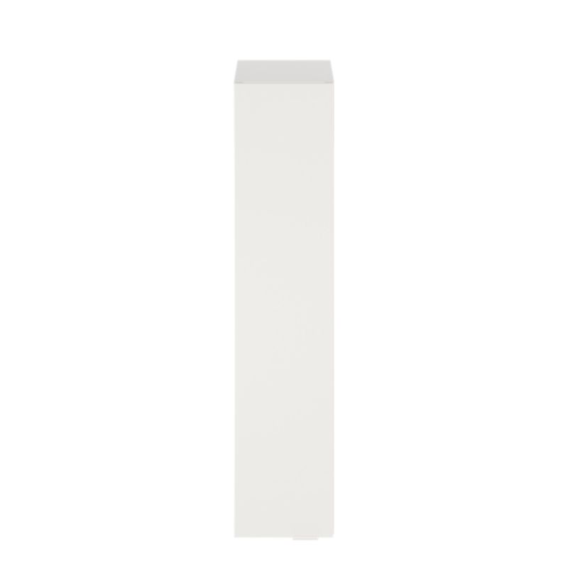 Vægskab 20x90x36 cm Hvid Mat