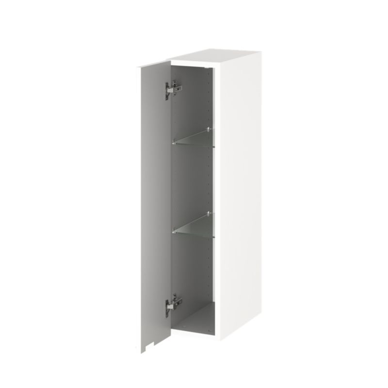 Vægskab 20x90x36 cm Hvid Mat
