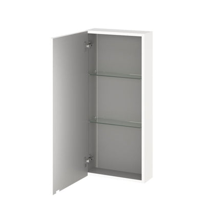 GoodHome Imandra væghængt skab 40 x 90 x 15 cm mat hvid