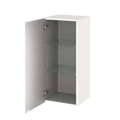 GoodHome Imandra væghængt skab 40 x 90 x 36 cm mat hvid
