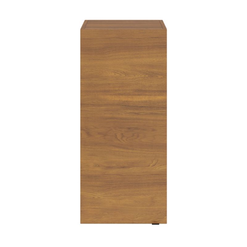 Vægskab 40 x 90 x 36 cm Valnød med Cirkel Dæmper