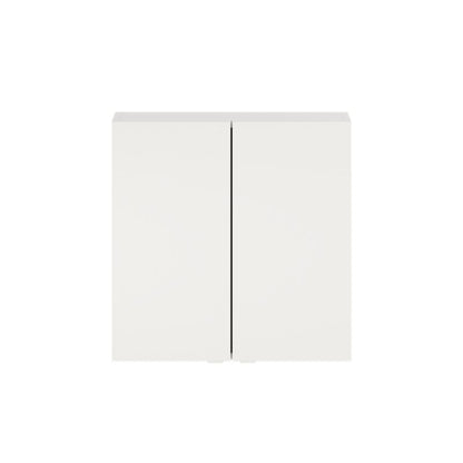GoodHome Imandra væghængt skab 60 x 60 x 15 cm mat hvid
