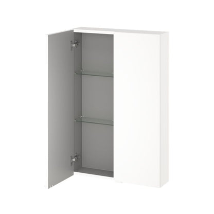 GoodHome Imandra væghængt skab 60 x 90 x 15 cm mat hvid