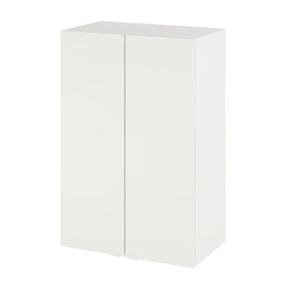 GoodHome Imandra væghængt skab 60 x 90 x 36 cm mat hvid