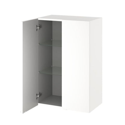 Vægmonteret Badeværelsesskab Imandra 60 x 90 x 36 cm Hvid Mat