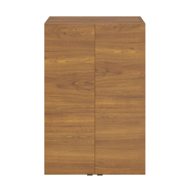 GoodHome Imandra væghængt skab 60 x 90 x 36 cm valnød