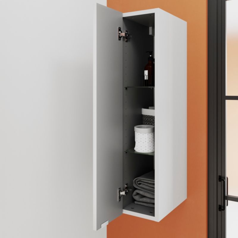 Badeværelsesskab Imandra Slim 20x90x36 cm Hvid | 5059340393971
