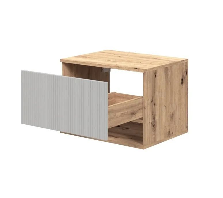 Halmar AVIOLA 1S væghængt underskab til bordmonteret vask 60 cm i artisan eg/kashmir mat, 1 stk