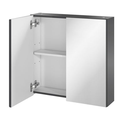 Aruna spejlskab 55 cm grå