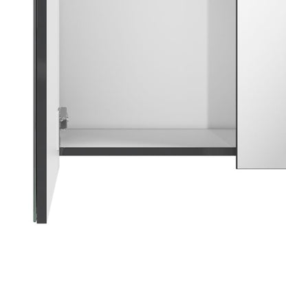 Aruna spejlskab 55 cm grå