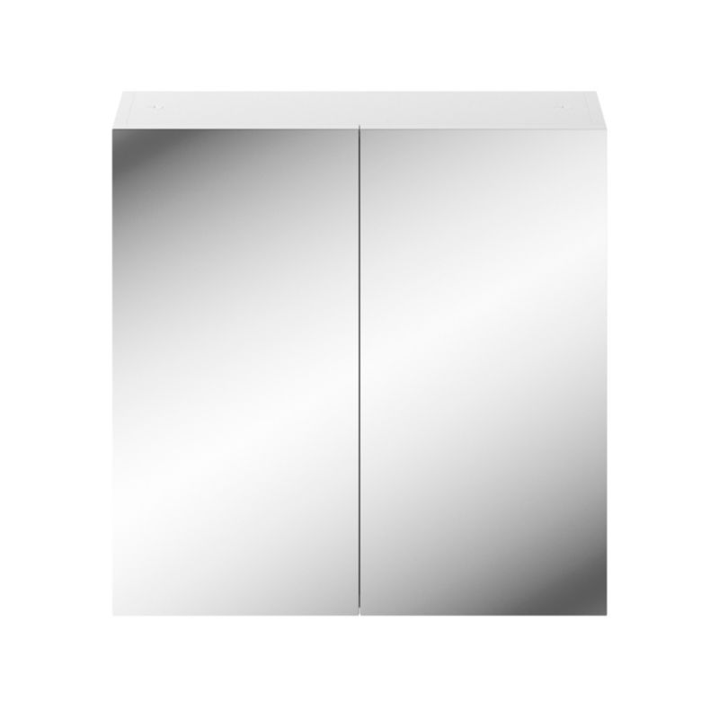 Spejlskab Hvidt 55 cm med Clichemontering