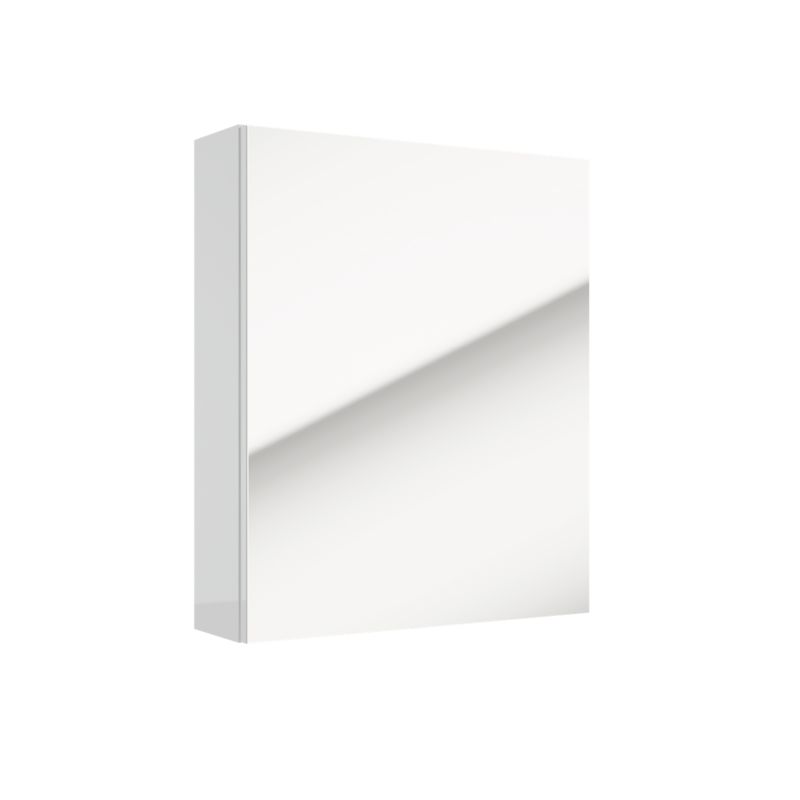 Spejlskab 50 x 60 cm Hvid Laminat | 5906365567873