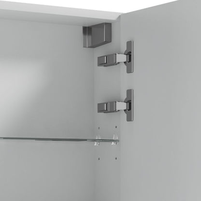 Spejlskab 65 x 60 cm Hvid Laminat