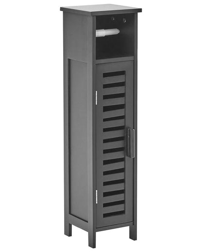 Toiletpapirskab OLATHE 18x17x72 cm Sort | 4069605056689